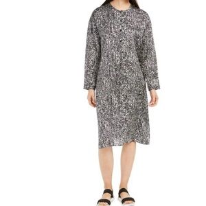 Eileen Fisher * Prism* Long Sleeve Dress